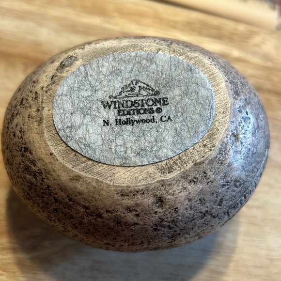 Windstone Editions Dragon Hatchling Egg with Red Dragon Eyes 👀 1994 Pena Vintage - Picture 5 of 13